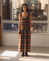 BASERANGE 25 Autumn/Winter GARLIN Dress Portugal BAS-DRGA-OC-AU25-FRAME PLAID